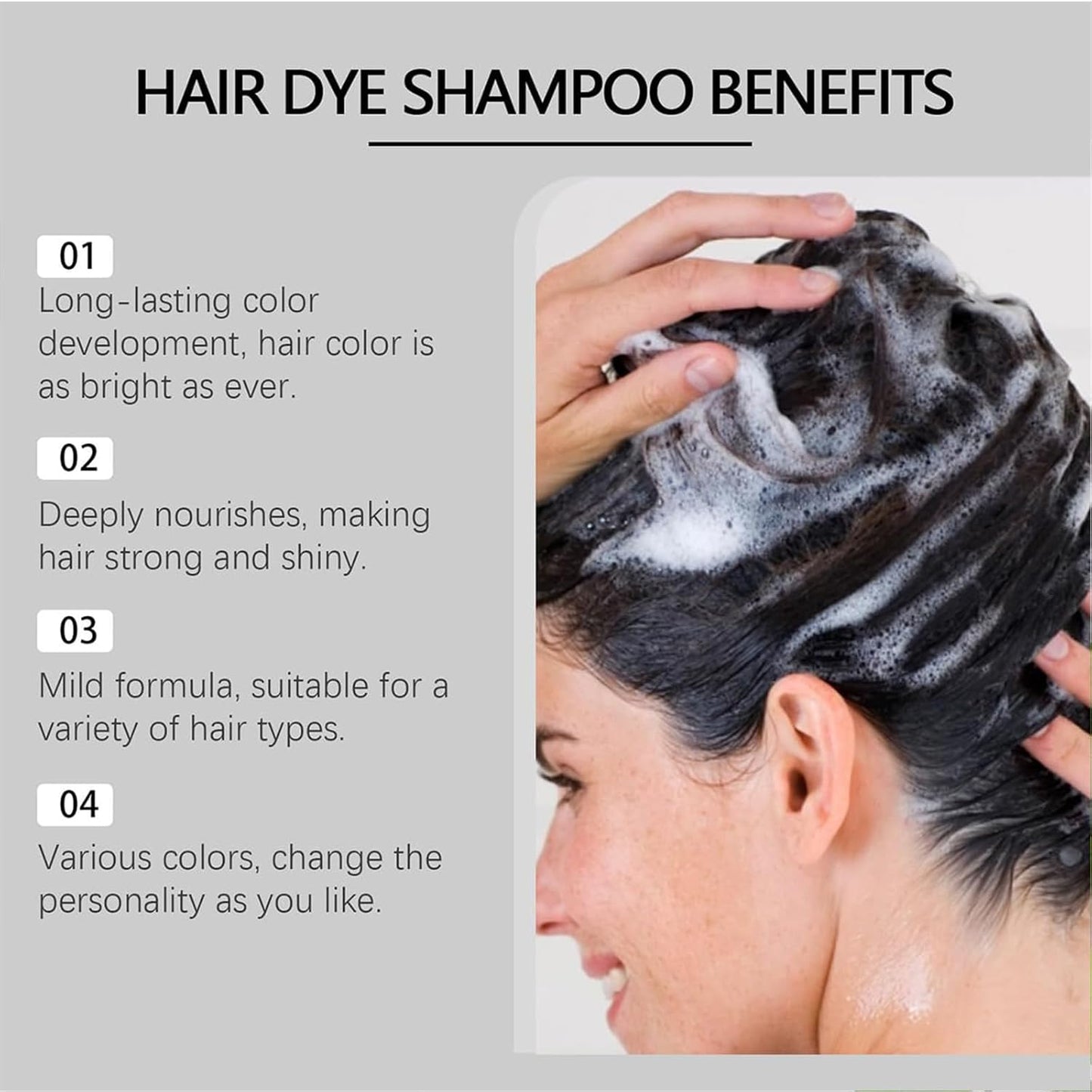 Hair Dye Shampoo